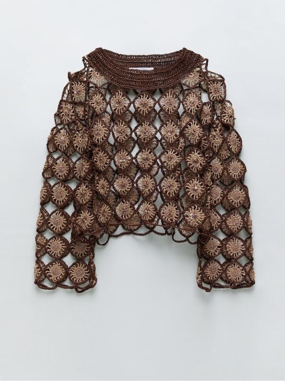 Zara crochet top brand new